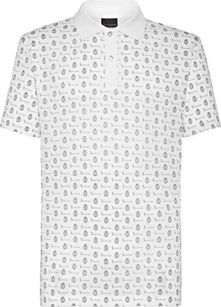 Billionaire Boys Club Polo Shirt SS Crest - Heren - Polos - Wit - XS - Katoen - Tops