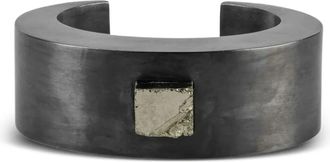 Parts Of Four Bracciale Crescent in argento sterling con pirite