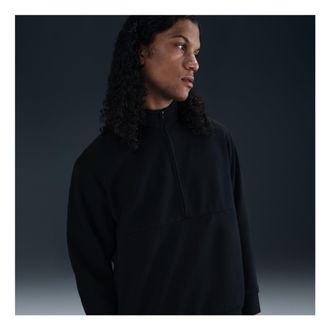 Nike 24.7 Impossiblysoft Dri-FIT 1/2-Zip Top Asia Sizing Black HQ6954-010