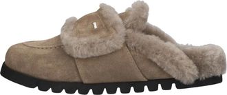 Nubikk Teddy Furry II - Dames - Schoenen - Beige - Maat: 36 EU Wol