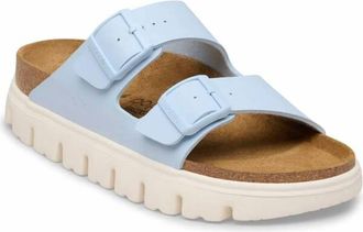 Birkenstock Womens Arizona Chunky Sandal In Baby Blue