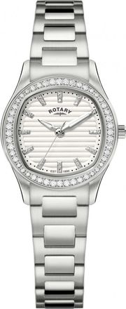 Rotary Womens RLB10019-01 Ladies Heritage Watch - Silver - One Size