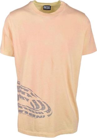 Diesel Pink Cotton T-shirt