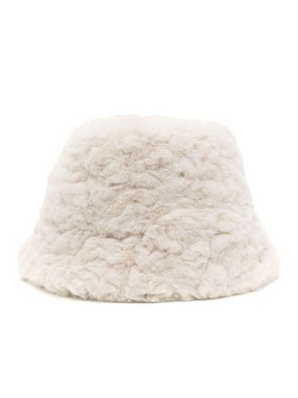 Unreal Fur Cappello bucket Yeoman in finta pellicciab - Toni neutri