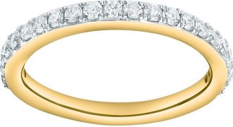 LuvMyJewelry Sabrina 0.50 Cts Natural Diamond Band 14K Gold Ring in 14K Yellow Gold at Nordstrom, Size 7