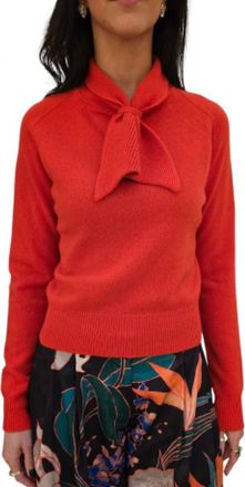 Essentiel Overhemden, Dames, Oranje, S, Kasjmier, Invited Pf 12 Jumper