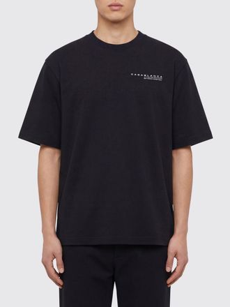 Casablanca T-shirt in cotone organico con stampa farfalle Casablanca