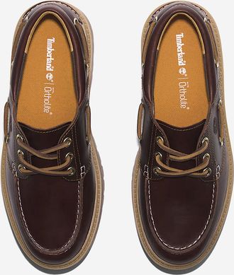 Timberland Womens Loafers Stone Street Leather Brown
