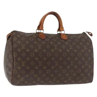 Louis Vuitton Pre-owned Handbags, female, Brown, Size: ONE SIZE Pre-owned Speedy 40 Hand Bag