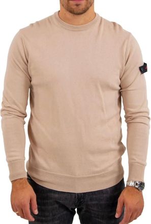 Peuterey Exmoor RWS 08 Trui - Heren - Truien - Beige - Maat: XL Katoen