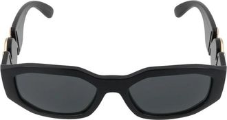 Versace Medusa Biggie Zonnebril - Heren - Zonnebrillen - Zwart - 53 MM - Accessoires