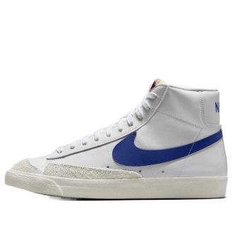 Nike Blazer Mid 77 Vintage White Sail Deep Royal Blue BQ6806-132