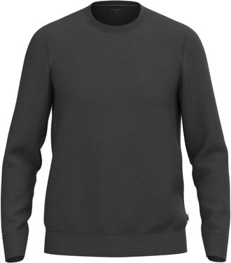 Olymp Rundhalspullover OLYMP OLYMP Strick Casual, Herren, Gr. 4XL, grau (graphit), Obermaterial: 100% Schurwolle, normal, Rundhals, Pullover Rundhalspullove