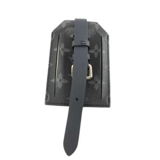 Louis Vuitton Pre-owned Wallets, male, Black, Size: ONE SIZE Pre-owned Name Tag