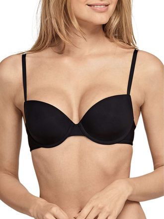 Schiesser Damen 152995 BH, schwarz, 70B