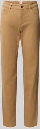 Brax Brax Straight Fit Jeans im 5-Pocket-Design Modell STYLE.SHAKIRA in Camel, Größe 44K
