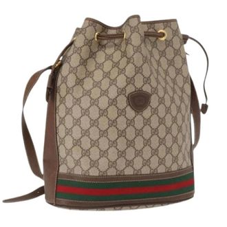Gucci Borsa a secchiello in tela Pre-owned - - Pre-owned - Donna - Beige - ONE SIZE