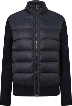Belstaff Down Jassen - Heren - Gewatteerde jassen - Blauw - M - Jassen