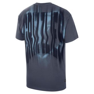 Nike Memphis Grizzlies Nike Mens Basketball Pregame T-Shirt in Blue | IO6337-419