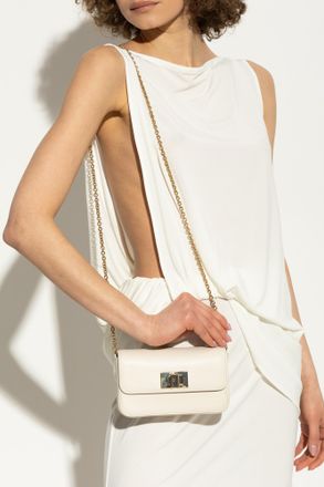 Furla Shoulder Bag 1927 Mini, Womens, Cream