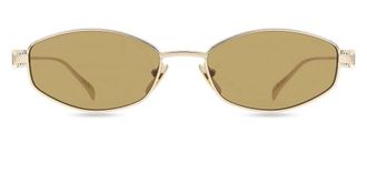 Gucci GG1802S 005 Womens Sunglasses Gold Size 55 - Free RX Lenses - Free RX Lenses