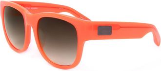 Linda Farrow MATTHEW WILLIAMSON MW17 C14 Womens Sunglasses Orange Size 56