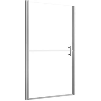 vidaXL Puerta De Ducha De Vidrio Templado 100x178 Cm Vidaxl