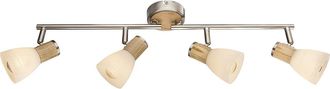 Globo Lighting Foco - Gylfi - N&iacute;quel - Metal - Foco De Superficie - E14 - Globo