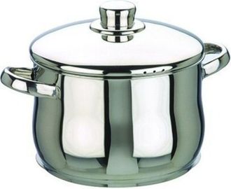 Ibili Olla Alta 28cm Con Tapa Inox Oslo Ibili