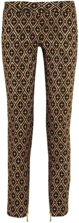 Balmain Gold Brocade Trousers Size S