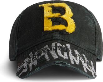 Balenciaga Upcycled Cap Dark Green 796435410B21081