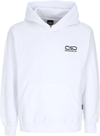 PROPAGANDA Witte Novanta Hoodie Lange Mouw - Heren - Hoodies - Wit - M - Katoen - Hoodies & sweatvesten