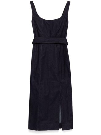 Carolina Herrera denim dress - Blue