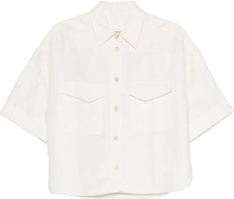Closed Oversized Shirt - Dames - Overhemden - Wit - S - Overhemden