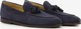 BARRETT Mocassini in suede blu night