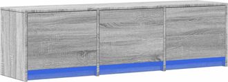 vidaXL Mueble De Tv Gris Sonoma Madera De Ingenier&iacute;a Vidaxl