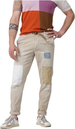 White Sand Stijlvolle broek voor mannen - Heren - Slim Fit Broeken - Beige - XL - Broeken