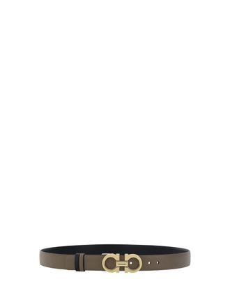 Ferragamo Reversible Calf Leather Belt - Brown