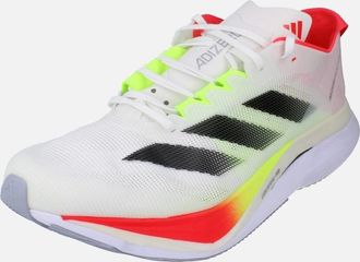 adidas Mens Adidas Adizero Boston 12 Mens Sneakers JQ2552 - White - Size: 10.5