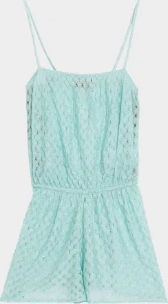 Missoni Pointelle-Knit Jumpsuit Coverup