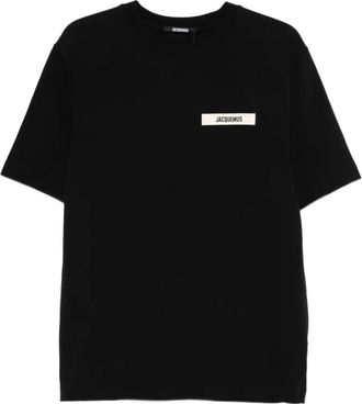 Jacquemus Black Gros Grain T-shirt