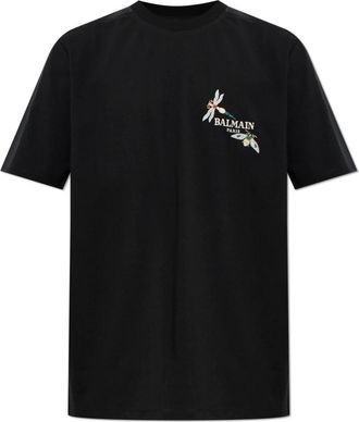 Balmain Hombre, Camisetas, Negro, Talla: S