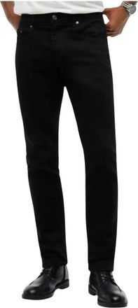 Tommy Hilfiger Scanton Slim Jeans - Heren - Slim Fit Jeans - Zwart - W34 L32 - Katoen - Jeans