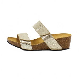 Eric Michael Womens Liat Platform Sandals In Gold