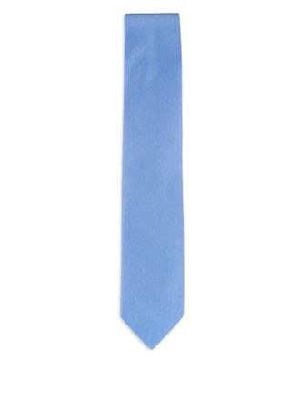 Eton silk tie - men - Silk - One Size - Blue