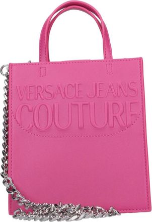 Versace Jeans Couture Fuchsia - Dames - Handtassen - Roze - ONE Size - Leer - Tassen