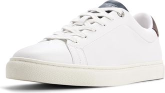 Ted Baker Mens Robberto Sneaker, White, 12 UK