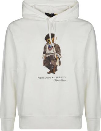 Polo Ralph Lauren Hoodies & sweatvesten, Heren, Wit, L, Hoodie met capuchon