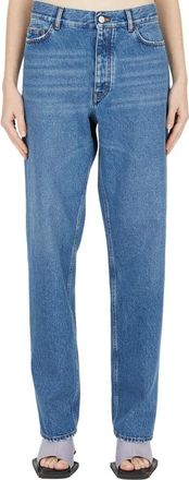 Meryll Rogge Jeans - Dames - Regular Fit Jeans - Blauw - W26 - Katoen - Jeans