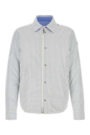 Moncler Light Blue Stripes Reversible Jacket
